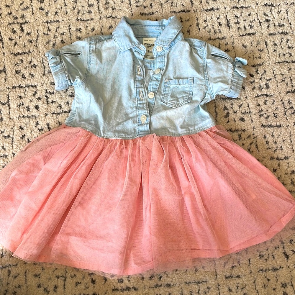 Oshkosh bigosh baby girl dress.